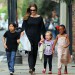 Angelina Jolie con Pax, Zahara y Vivienne